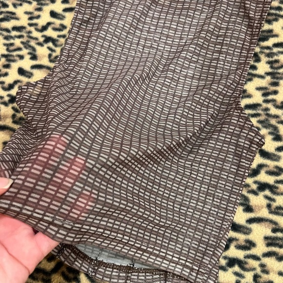 Motel Rocks Textured Brown Tank Top - Picture 4 of 4